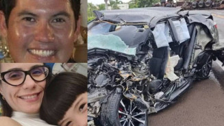 Família estava em um Toyota Corolla (Foto: Jorge Zanoni, reprodução Região News)