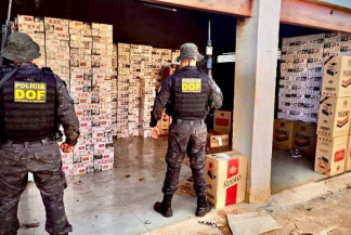 Polícia desarticula depósitos de contrabandeados e apreende carga milionária