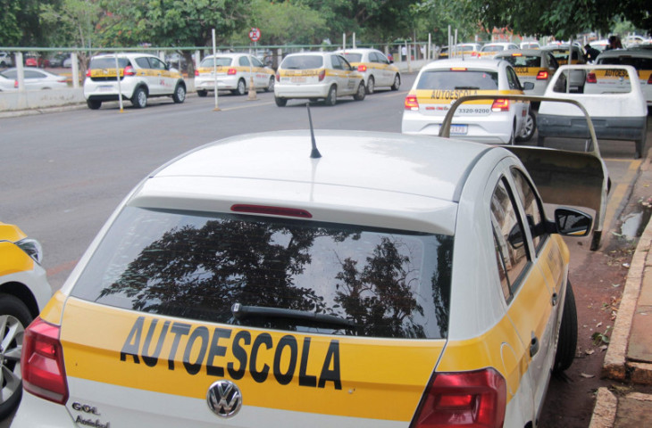 Prova de baliza foi retirado do teste prático - Foto: Detran/MS