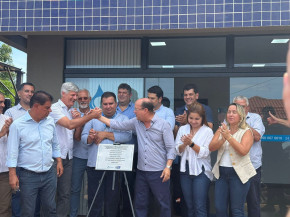 Rogério Yuri acompanha governador em exercício e  reforça parceria por obras de saneamento em Dourados