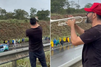 Trompetista ironiza caminhada de Nikolas Ferreira com berrante e “Marcha Soldado”
