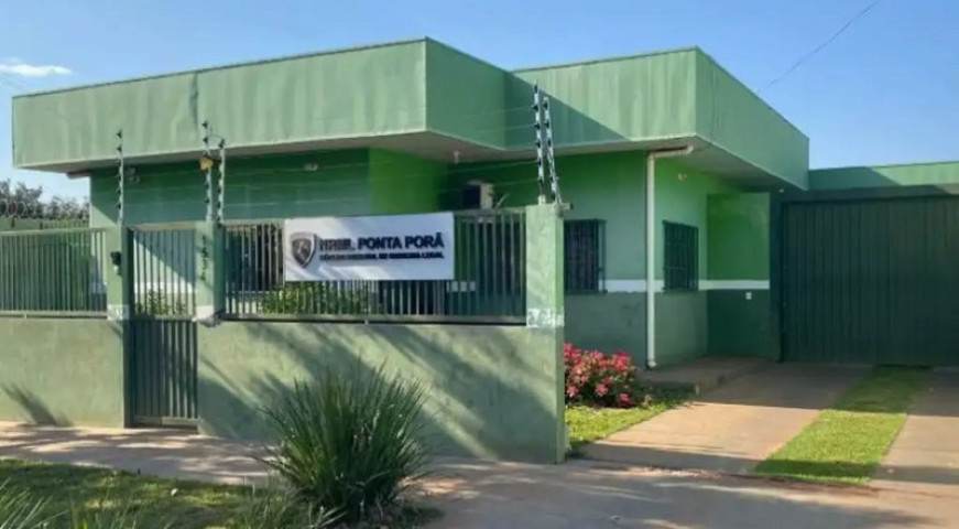 Fachada do Instituto Médico Legal (IML) de Ponta Porã, para onde o corpo foi encaminhado (Foto: arquivo/Ponta Porã News)