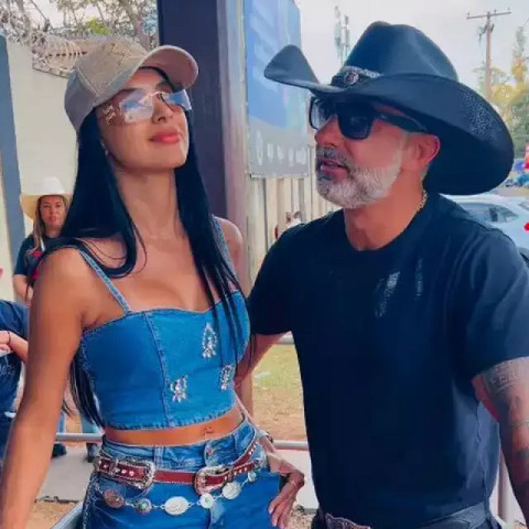 Karen e Juliano tiveram romance exposto nas mídias sociais - Foto: reprodução