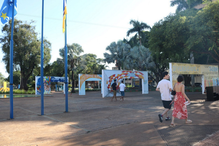 Praça será ponto de encontro de defensores da causa animal- Foto- Dourados Agora