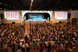 Jornada Pedagógica reuniu centenas de educadores antes do ano letivo de 2025 e capacitação será repetida em 2026- Fotos: A. Frota/ Arquivo