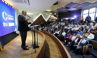 Governador apresenta Rota da Celulose -Foto- Saul Schramm/Secom