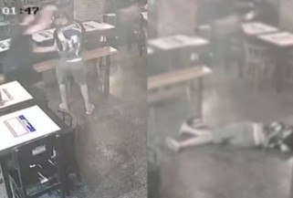 Discussão em restaurante termina em homicídio em Cassilândia — Foto: Reprodução