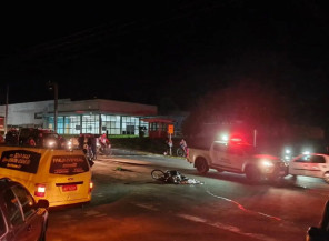 Cruzamento onde ocorreu o acidente. (Reprodução, Aquidauana News)
