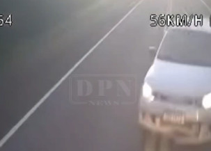 Câmera flagra colisão frontal que mata motorista na BR-262