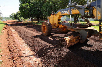 Recentemente o Campina Verde recebeu cascalhamento em todo o bairro - Foto: A. Frota
