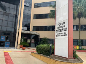 Fachada do Fórum da Justiça de Campo Grande. (Foto: Geisy Garnes/Primeira Página)