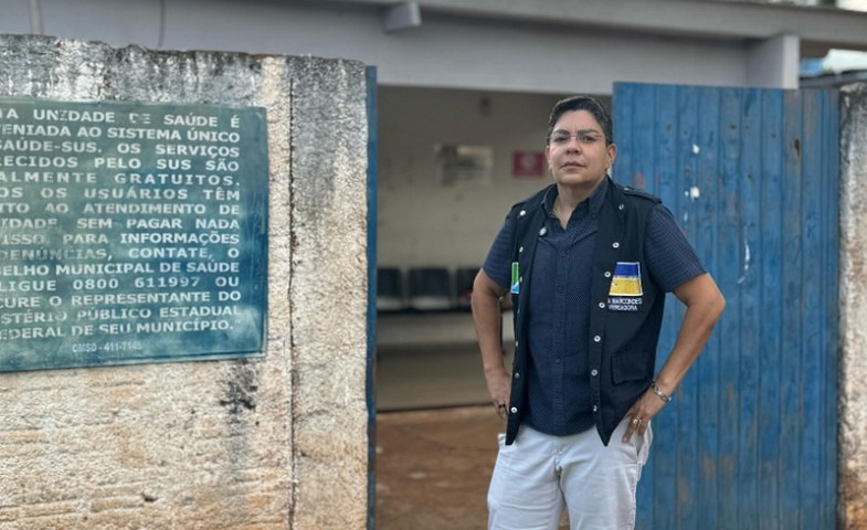 Vereadora costuma vistoriar locais de saúde - Foto: reprodução
