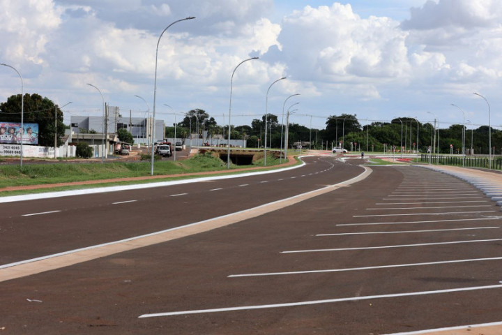 Obra de duplicação da Avenida Aziz Rasselen será entregue neste sábado pelo prefeito Marçal Filho. Foto: A. Frota