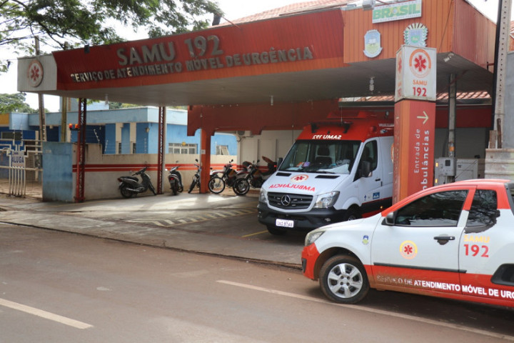 Base do Samu em Dourados - Foto: Arquivo
