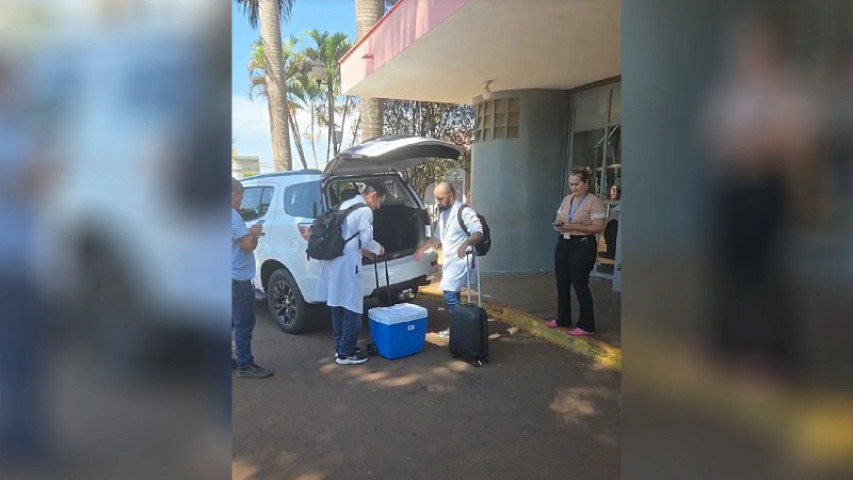 Procedimento foi realizado no Hospital da Vida, em Dourados. (Foto: Reprodução, Ponta Porã News)