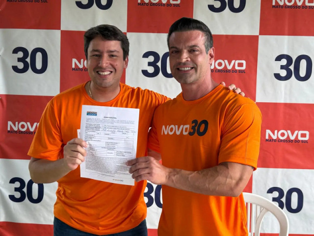 João Henrique Catan ao lado de Luis Augusto. (Foto: Reprodução, Assessoria de Imprensa)