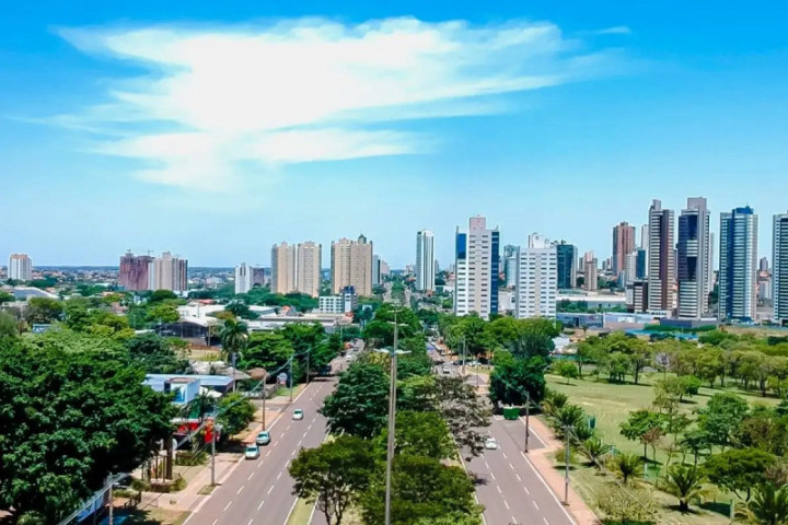 Vista parcial de Campo Grande