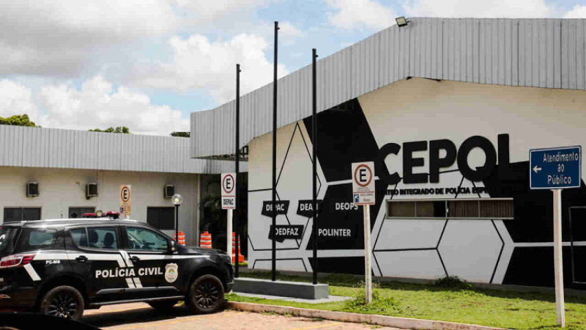 Caso foi registrado na Depac-Cepol. (Foto: Madu Livramento, Jornal Midiamax)