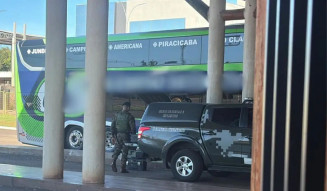 Granadas são encontradas em ônibus e mobilizam operação antibombas em MS