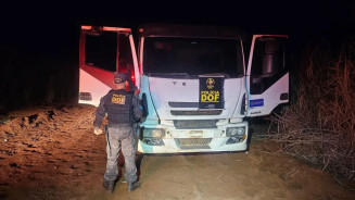 Caminhão roubado em Minas Gerais é recuperado pelo DOF em Rio Brilhante