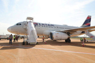 Latam Airline opera em Dourados desde setembro do ano passado - Foto: A. Frota