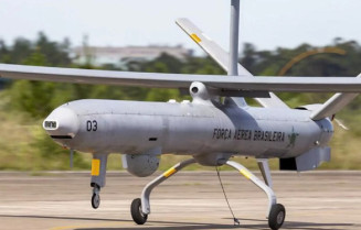 |Modelo de drone que caiu -  Foto: Sgt Müller Marin/Força Aérea Brasileira