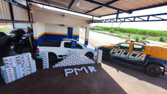 62 kg de cocaína são apreendidos em caminhonete na MS-164; droga estava escondida em estepe e tanque