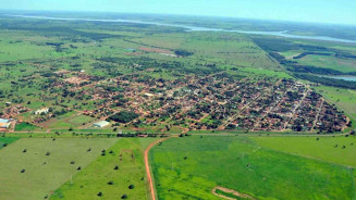 Vista aérea da cidade de Selvíria - Foto: Divulgação