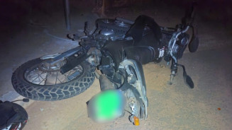 Adolescente morre após perder controle de moto ao fugir da polícia em Coxim
