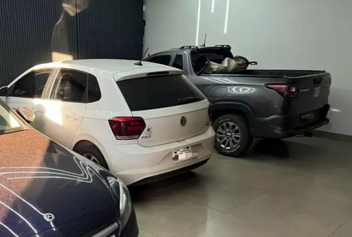 Veiculos apreendidos na operação - Foto: Divulgação