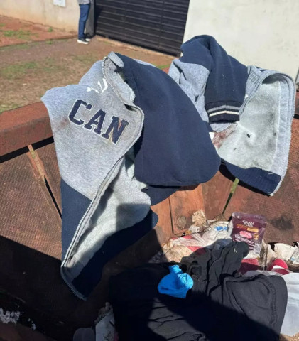 Lixeira onde criança foi encontrada - Foto: Divulgação