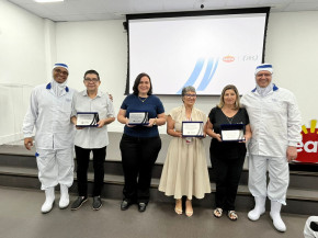 Representantes das entidades receberam o aporte da JBS