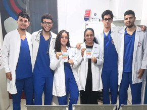 Acadêmicos da Interamericana e UCP levam  ações preventivas de saúde em clínicas