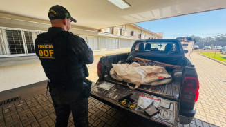Veículo foi recuperado por policiais do DOF - Foto: DOF