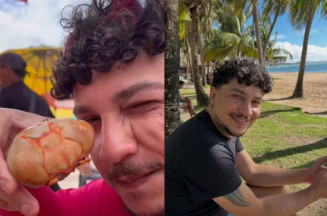 Turista de MT morre após comer caranguejo pela primeira vez em praia de Alagoas