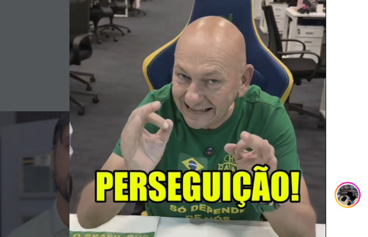 Véio da Havan usou as redes sociais para criticar que sua empresa estaria sendo perseguida pelo MPFMS - Foto: Reprodução