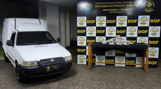 DOF apreende haxixe marroquino avaliado em R$ 1,2 milhão