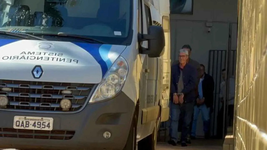Rudi Fiorese segue para presídio (Pietra Dorneles, Jornal Midiamax)
