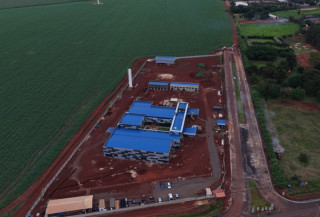 Hospital de Amor em Dourados está sendo construído às margens da rodovia Guaicurus - Foto – Thales Fidelis
