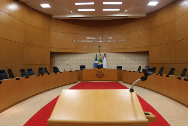 Sala do plenário do TJMS