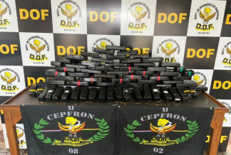 DOF apreende quase 70kg de cocaína durante bloqueio policial na MS-164