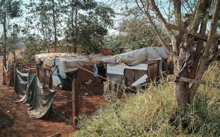 Santa Felicidade é a comuniade mais carente de Dourados - Foto: Arquivo