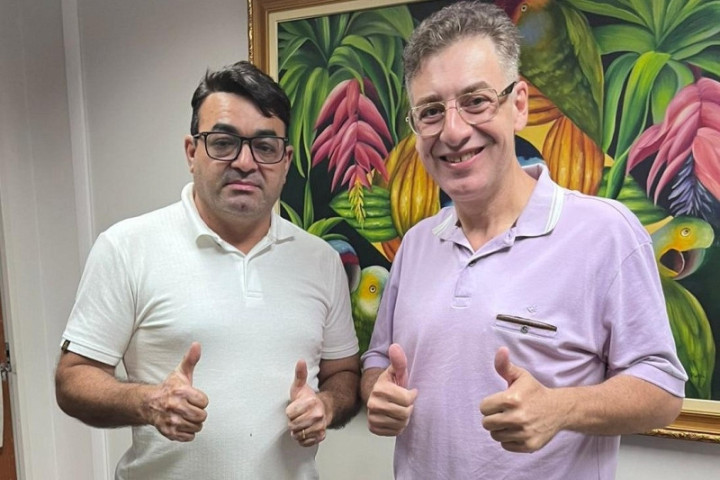 Vereador Sargento Prates e deputado estadual Neno Razuk (Foto? Assessoria/CMD)