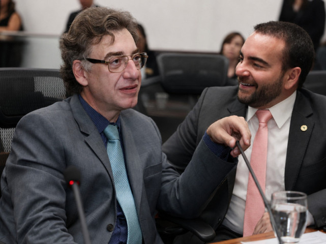 Neno Razuk, à esquerdo, dará vaga a João Cezar Mattogrosso, à direita