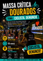 Ciclistas são convidados para o encontro mensal da Massa Crítica em Dourados