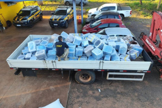 PRF apreende mais de 5 toneladas de drogas em dois flagrantes e prende três pessoas em MS