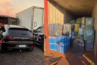 Operação contra tráfico interestadual prende três e apreende Porsche