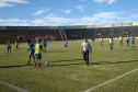 Nei César comandou treino nesta quinta no Estádio Douradão, onde vai mandar seus jogos (Foto: Assessoria/CD Sete de Setembro)