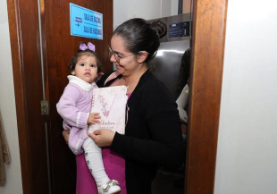 Valentina também já tomou a dose e mãe destaca importância da prevenção