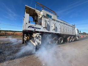 Dourados: Motiva Pantanal realiza obras de restauração do pavimento na BR-163/MS